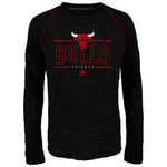 Youth Chicago Bulls Energy Stripe Climalite Long Sleeve T-Shirt NBA Adidas Tee