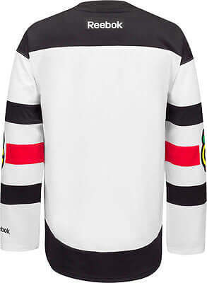 Chicago Blackhawks 3rd BLACK Reebok Premier YOUTH Jersey - Hockey Jersey  Outlet