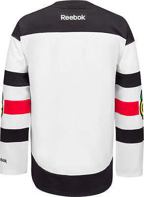 Stadium Adult Hockey Jersey - in Red/White/Grey Size Small