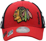 Chicago Blackhawks Hat Flex Fit Draft Structured Indian Head Logo
