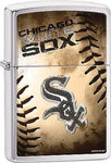 Chicago White Sox Zippo Lighter MLB Official Season Z914 - G13 Chrome Baseball