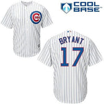 Chicago Cubs Infant Kris Bryant #17 Cool Base Home Replica Jersey - White