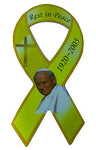 John Paul II 1920 - 2005 Rest In Peace Memorial Religious Ribbon Magnet Style 3