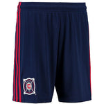 Youth Chicago Fire Replica Shorts MLS Adidas Official - Navy Blue