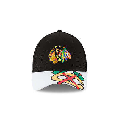  Reebok Chicago Blackhawks Draft Structured Flex Fit