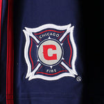 Youth Chicago Fire Replica Shorts MLS Adidas Official - Navy Blue