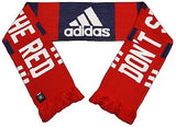 Chicago Fire SC "Don't Stop Living in The Red" Scarf MLS Pride Adidas Official