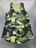 Chicago Cubs Women's Armed Forces Day Racer Back Tank Top
