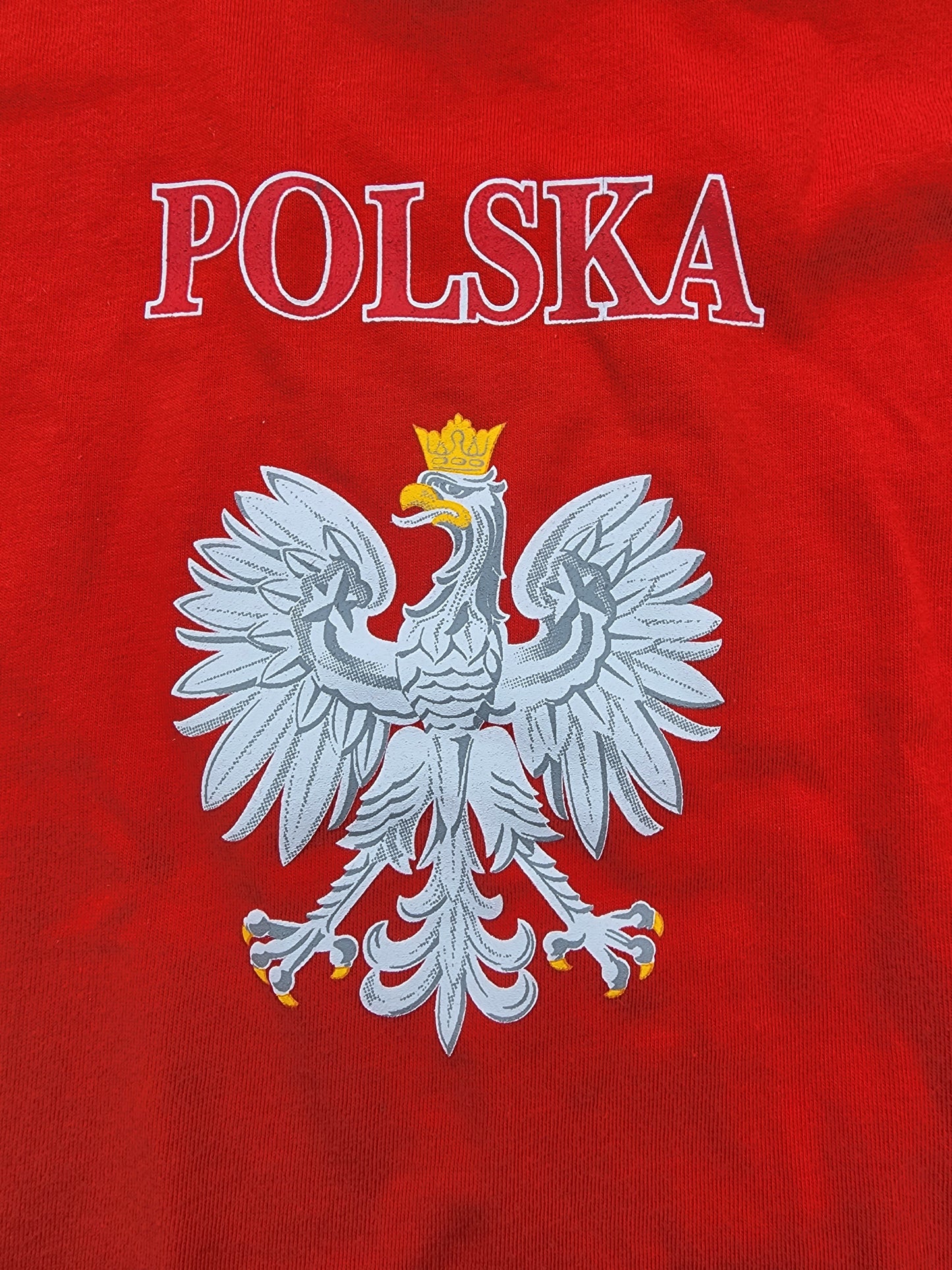 Poland Toddler Printed Polska Eagle T-Shirt - Red