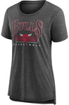 Chicago Bulls Fanatics Tri-blend Selection Women's Graphic T-Shirt