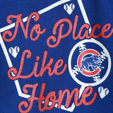 CHICAGO CUBS NEWBORN  /INFANT GIRLS OUTFIELD SKIRT & CREEPER SET