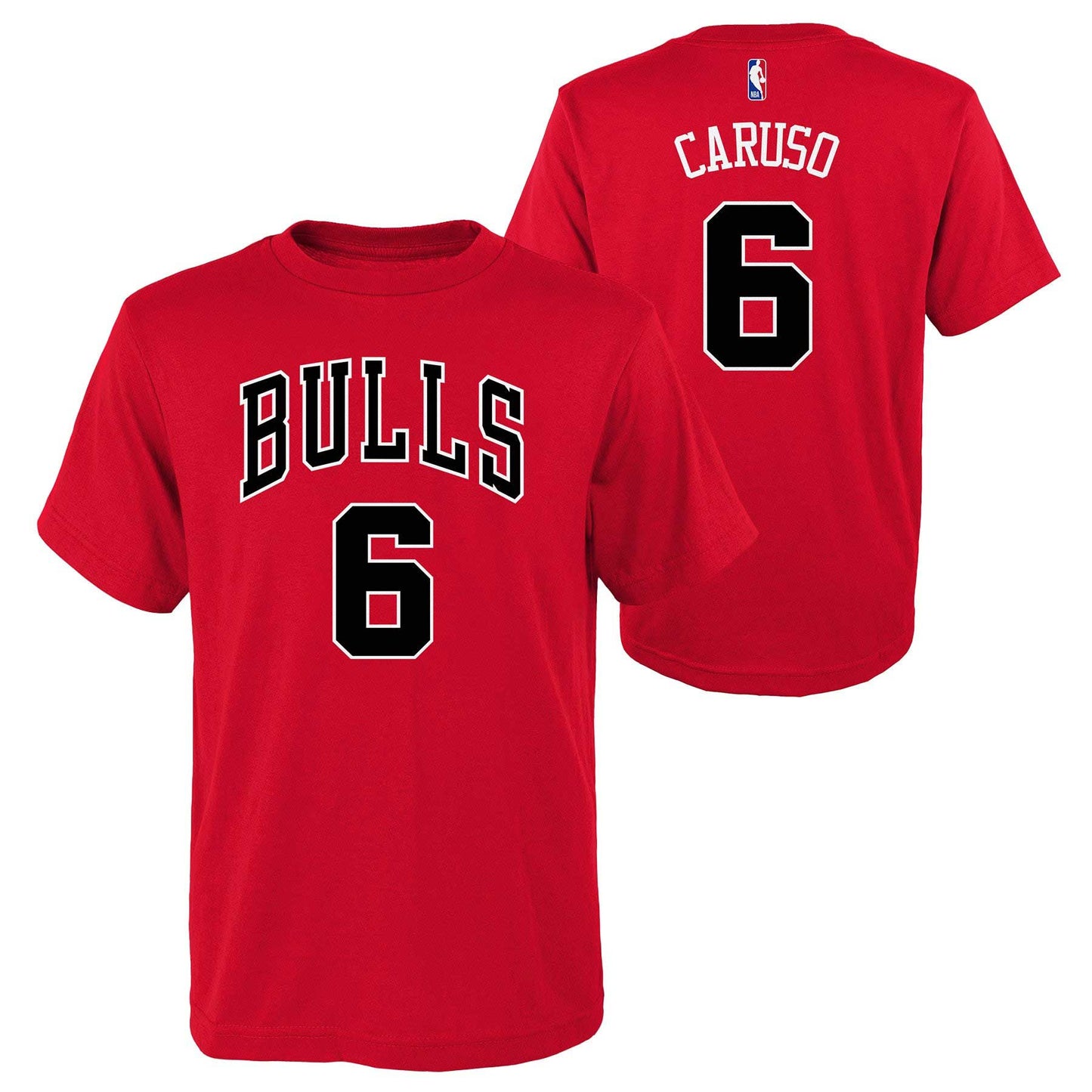 Chicago Bulls Alex Caruso ''6'' Youth T-shirt - Red