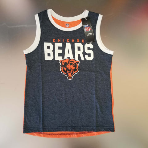 Chicago Bears Youth Lightweight Tank Top - Navy