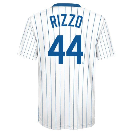 Youth Chicago Cubs Anthony Rizzo White Royal Cooperstown Player Sublim
