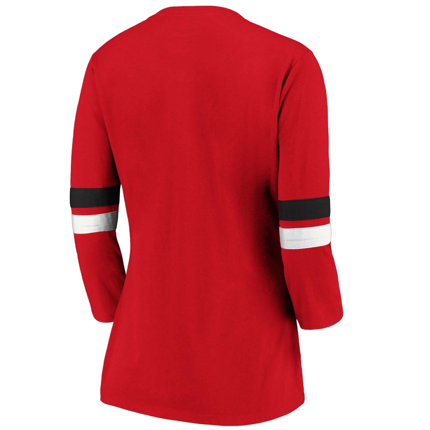 Chicago Bulls Fanatics Brand Women's Baseball Flashy Tee - Red