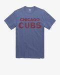 CHICAGO CUBS GRIT WORDMARK '47 SCRUM TEE