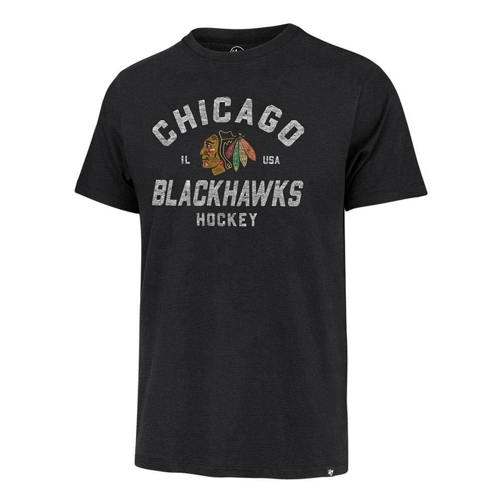 47 BRAND INTER SQUAD FRANKLIN TEE - CHICAGO BLACKHAWKS - ADULT