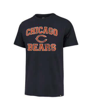 Chicago Bears Atlas Blue Union Arch Franklin Tee