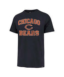 Chicago Bears Atlas Blue Union Arch Franklin Tee