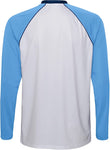 Argentina  2022 FIFA World Cup Classic Third Long Sleeve Jersey, White-Cobalt