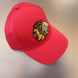 Chicago Blackhawks Stretch Fit Embroidered Hat - Red