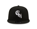 Chicago White  Youth Sox New Era 2021 City Connect 9FIFTY Snapback - Black