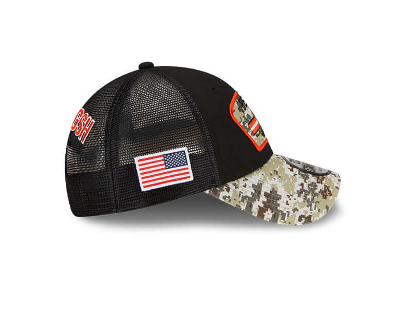 Chicago Bears New Era 9FORTY 2021 Salute to Service "B" Adjustable Hat