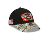 Chicago Bears New Era 39THIRTY 2021 Salute to Service Stretch-fit Hat