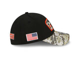 Chicago Bears New Era 39THIRTY 2021 Salute to Service Stretch-fit Hat