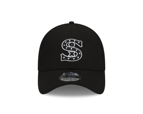 Chicago White Sox New Era 2022 Batting Practice Team 39THIRTY Flex Hat - Black