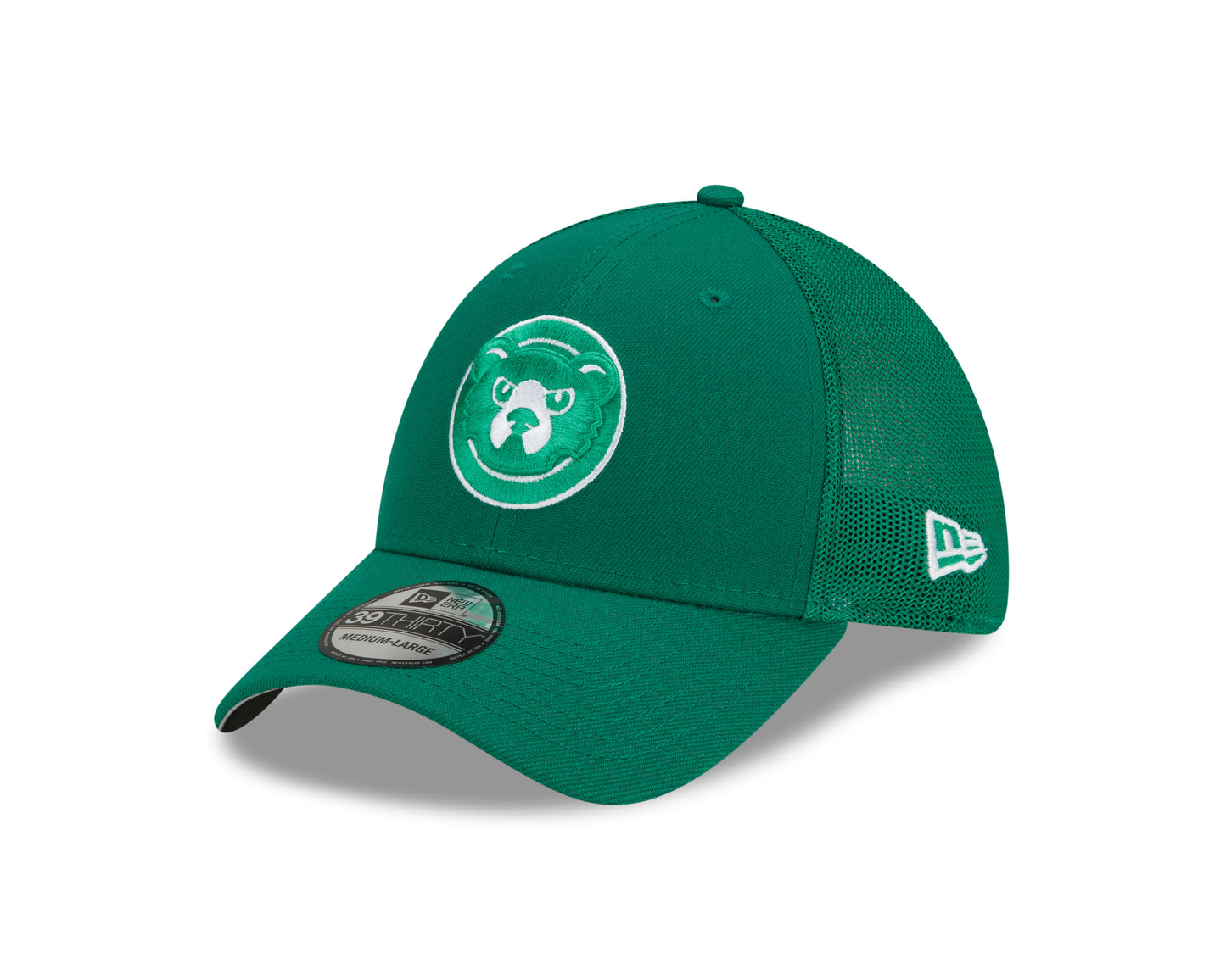Chicago Cubs New Era 2022 Batting Practice 39THIRTY Flex Hat - St. Patrick's Day Green