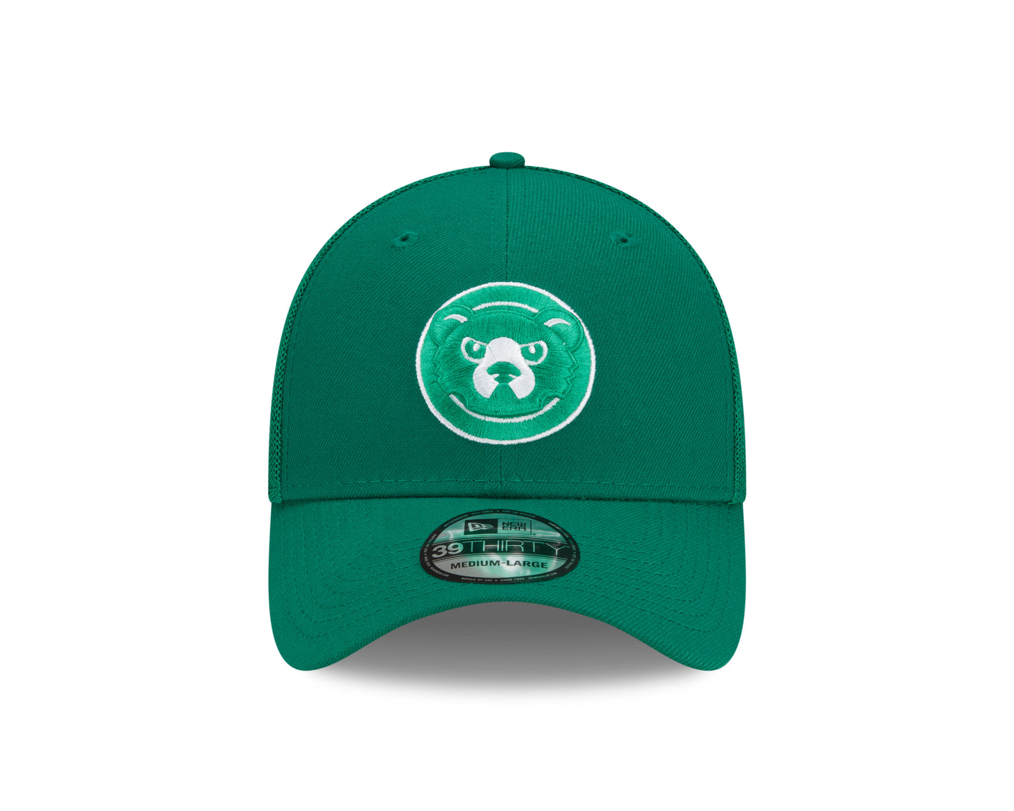 Chicago Cubs New Era 2022 Batting Practice 39THIRTY Flex Hat - St. Patrick's Day Green