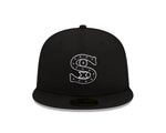 Chicago White Sox New Era 2022 Batting Practice 59FIFTY Fitted Hat - Black