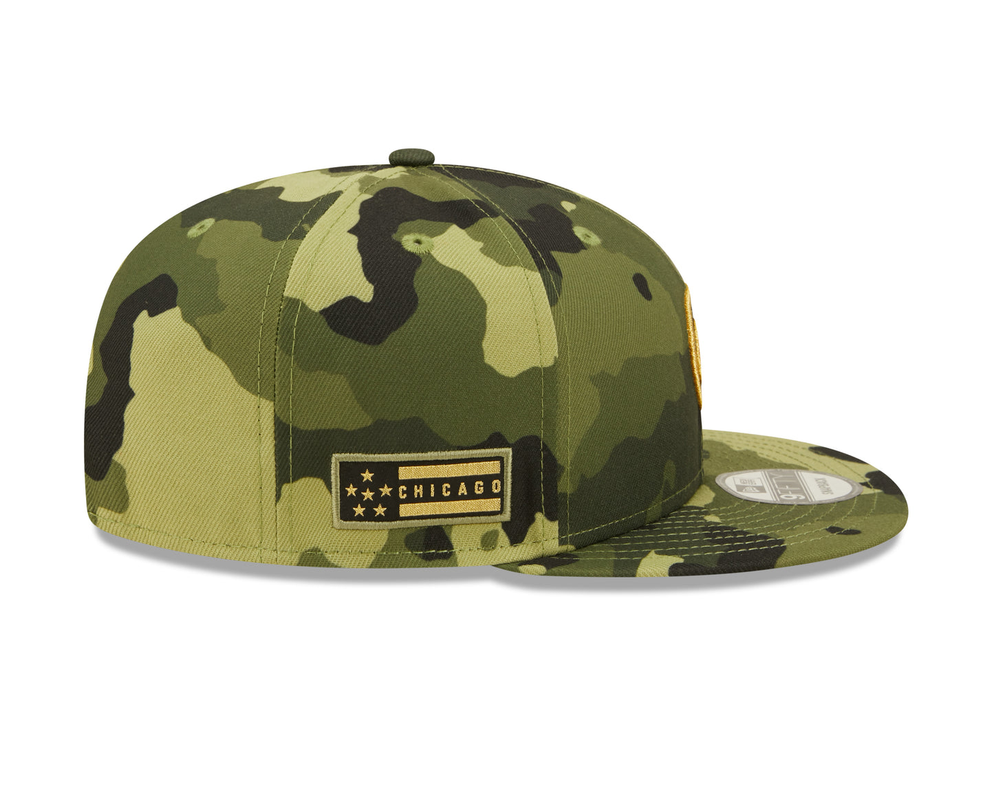 Chicago Cubs New Era 2022 Armed Forces Day 9FIFTY Snapback - Camo