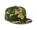 Chicago White Sox New Era 2022 Armed Forces Day 9FIFTY Snapback - Camo