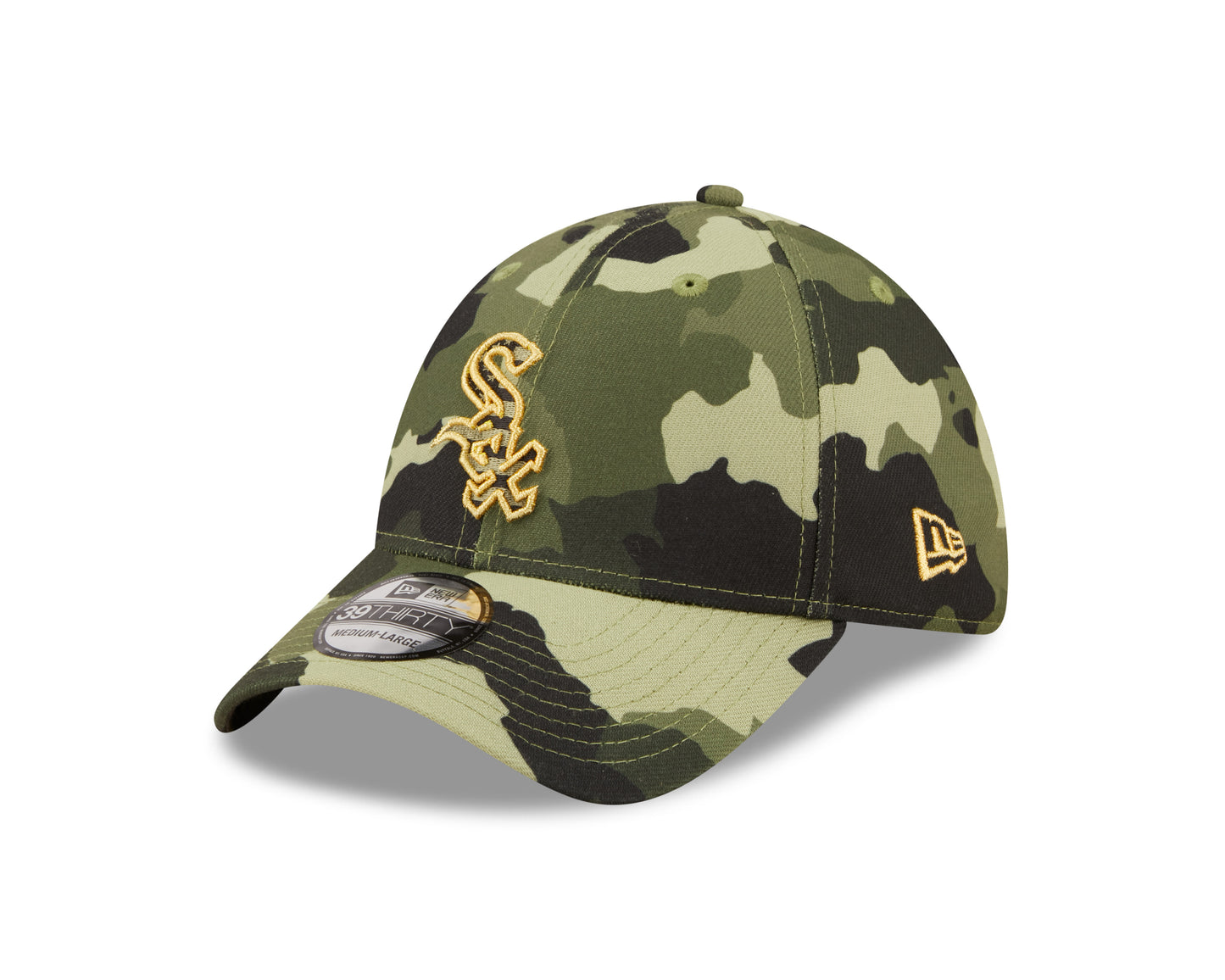 Chicago White Sox New Era 2022 Armed Forces Day 39THIRTY Flex Hat