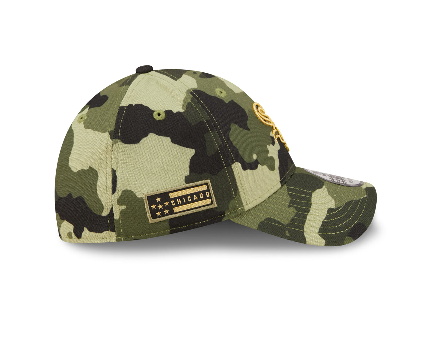 Chicago White Sox New Era 2022 Armed Forces Day 39THIRTY Flex Hat