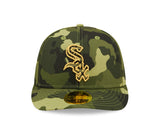 Chicago White Sox New Era 2022 Armed Forces Day 59FIFTY LP  Fitted Low Profile Hat- Camo