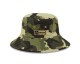 Chicago Cubs New Era 2022 Armed Forces Day Bucket Cap - Camo