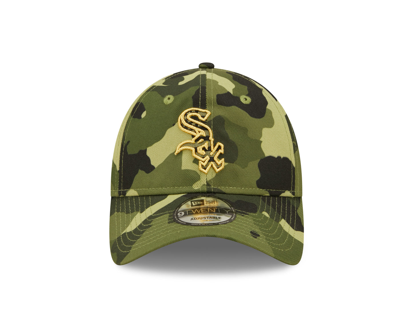 Chicago White Sox New Era 2022 Armed Forces Day 9TWENTY Adjustable Cap - Camo