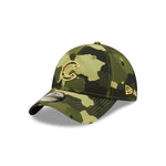 Men's Chicago Cubs New Era Camo 2022 Armed Forces Day 9TWENTY Adjustable Hat
