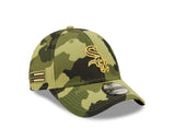 Chicago White Sox New Era 2022 Armed Forces Day 9FORTY Adjustable Cap - Camo