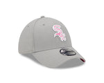 Chicago White Sox New Era 39THIRTY Adult's 2022 Mother's Day Gray/Pink Fitted Cap