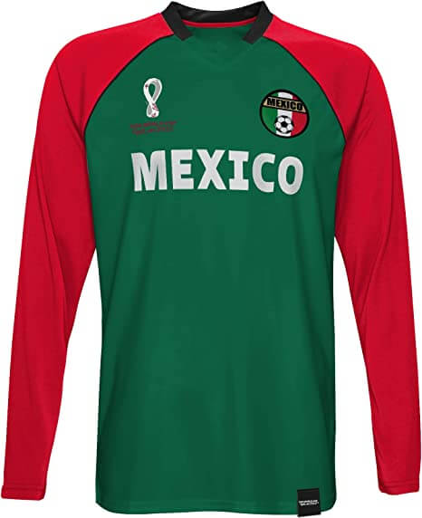 Adult MEXICO Men's FIFA World Cup Classic Long Sleeve Jersey