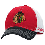 Chicago Blackhawks Reebok NHL Garment Washed Slouch Adjustable Hat