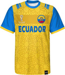 Ecuador Youth  FIFA World Cup Primary Classic Short Sleeve Jersey