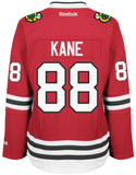 Women's Chicago Blackhawks Patrick Kane #88 Premier Stitched Jersey NHL Reebok