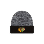 Chicago Blackhawks New Era NHL "Logo Whiz 2" Cuffed Knit Hat with Pom