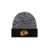 Chicago Blackhawks New Era NHL "Logo Whiz 2" Cuffed Knit Hat with Pom