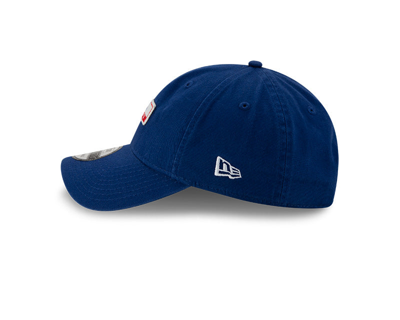 Chicago Cubs New Era 9TWENTY Vintage Patch Adjustable Hat - Blue